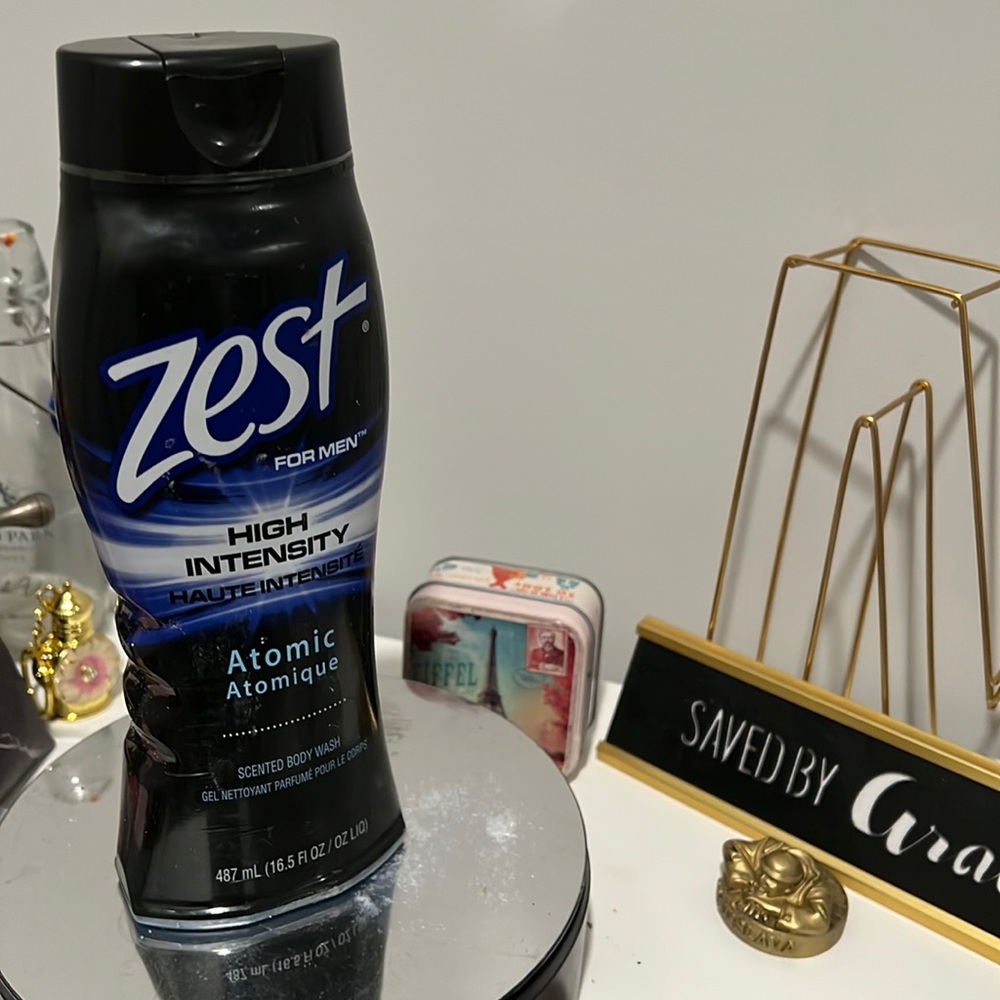 Zest for Men High Intensity Atomic Pheromone Enhanced Body Wash, 16.5 fl oz